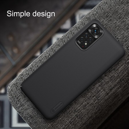 Husa pentru Xiaomi Redmi Note 11 / Note 11S - Nillkin Super Frosted Shield - Black