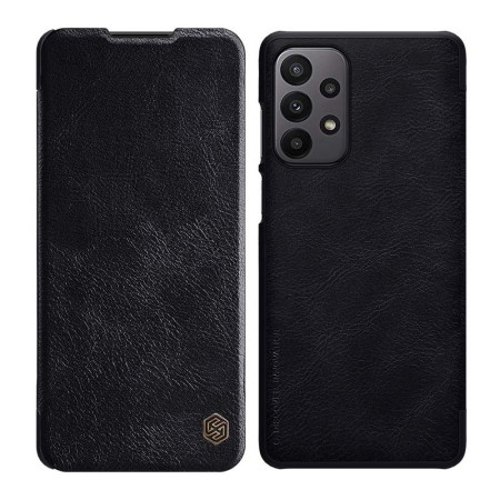 Husa pentru Samsung Galaxy A23 4G / A23 5G - Nillkin QIN Leather Case - Black