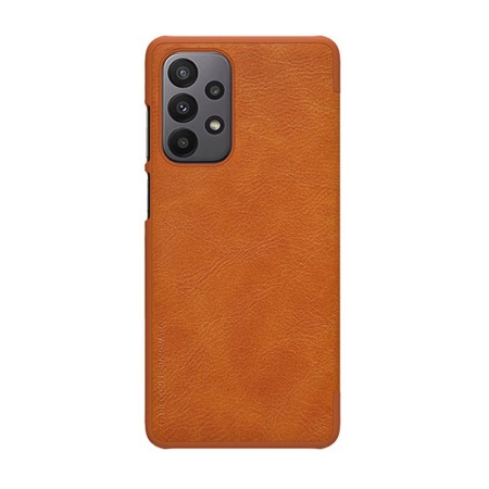 Husa pentru Samsung Galaxy A23 4G / A23 5G - Nillkin QIN Leather Case - Brown