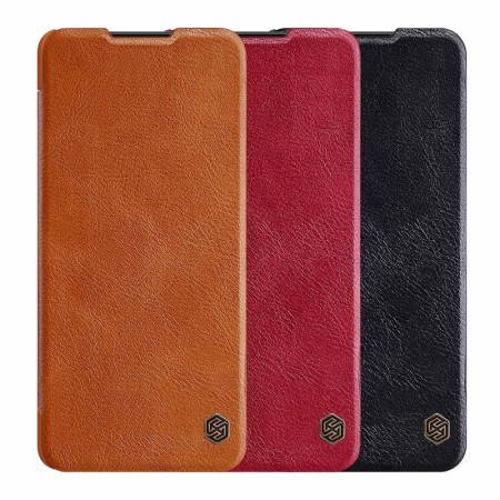 Husa pentru Samsung Galaxy A23 4G / A23 5G - Nillkin QIN Leather Case - Red