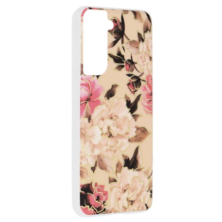 Husa pentru Samsung Galaxy S21 5G - Techsuit Marble Series - Mary Berry Nude