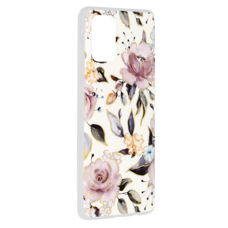 Husa pentru Samsung Galaxy A71 4G - Techsuit Marble Series - Chloe White