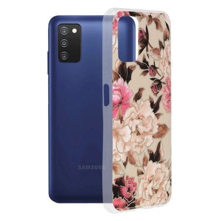 Husa pentru Samsung Galaxy A03s - Techsuit Marble Series - Mary Berry Nude