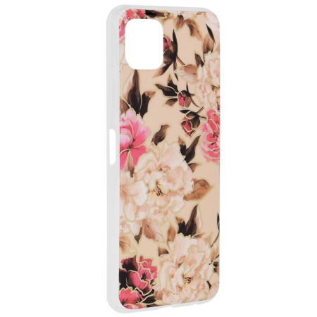 Husa pentru Samsung Galaxy A22 5G - Techsuit Marble Series - Mary Berry Nude