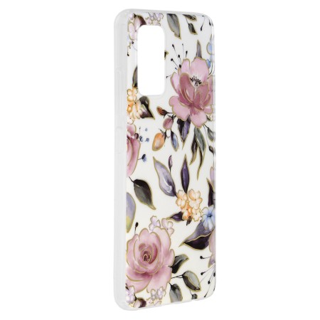 Husa pentru Samsung Galaxy A32 4G - Techsuit Marble Series - Chloe White