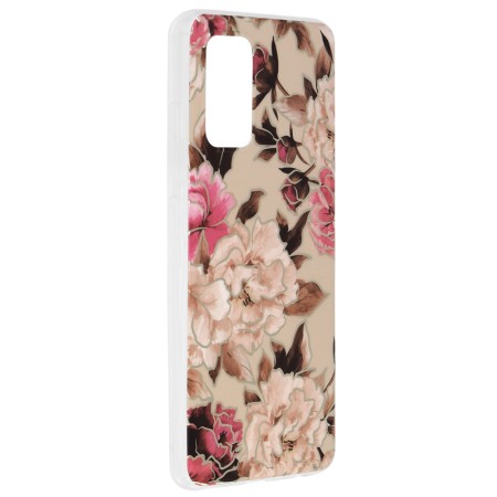 Husa pentru Samsung Galaxy A32 4G - Techsuit Marble Series - Mary Berry Nude