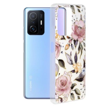 Husa pentru Xiaomi 11T / 11T Pro - Techsuit Marble Series - Chloe White