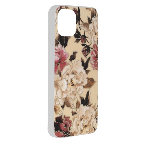 Husa pentru iPhone 13 - Techsuit Marble Series - Mary Berry Nude