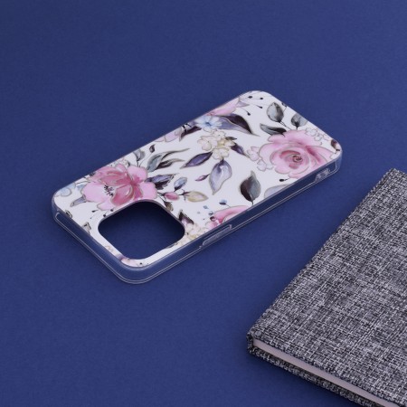 Husa pentru iPhone 13 Pro - Techsuit Marble Series - Chloe White