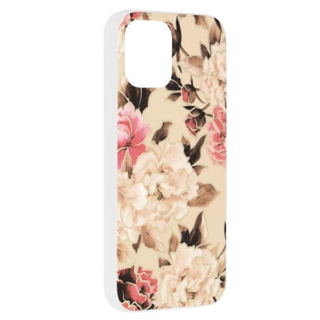 Husa pentru iPhone 12 / 12 Pro - Techsuit Marble Series - Mary Berry Nude