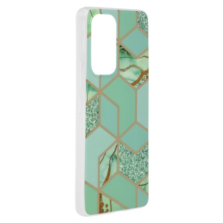 Husa pentru Samsung Galaxy A53 5G - Techsuit Marble Series - Green Hex