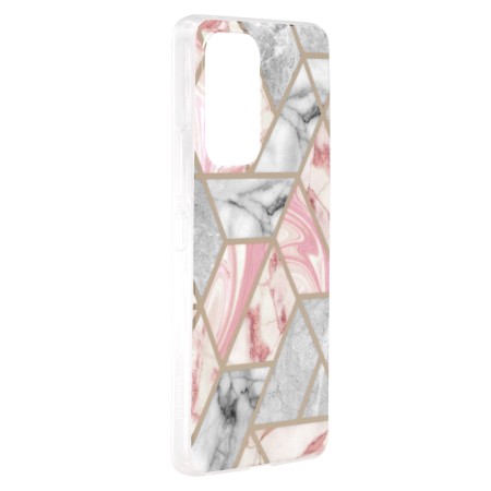 Husa pentru Samsung Galaxy A53 5G - Techsuit Marble Series - Pink Hex