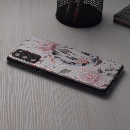 Husa pentru Motorola Moto E7 Power / Moto E7i Power - Techsuit Marble Series - Chloe White