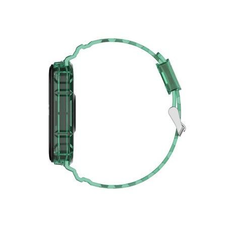 Curea pentru Xiaomi Mi Band 5 / 5 NFC / 6 / 6 NFC / Amazfit Band 5 - Techsuit Watchband (W017) - Dark Green