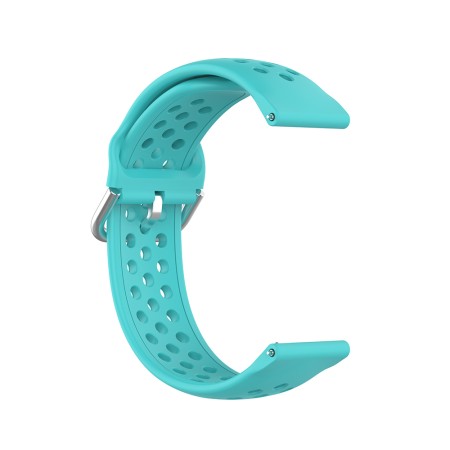 Curea pentru Samsung Galaxy Watch 4/5/Active 2, Huawei Watch GT 3 (42mm)/GT 3 Pro (43mm) - Techsuit Watchband 20mm (W004) - Turquoise