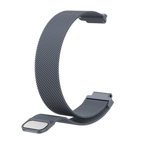 Curea pentru Samsung Galaxy Watch 4/5/Active 2, Huawei Watch GT 3 (42mm)/GT 3 Pro (43mm) - Techsuit Watchband 20mm (W009) - Black