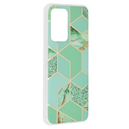 Husa pentru Oppo Reno7 5G / Find X5 Lite 5G - Techsuit Marble Series - Green Hex