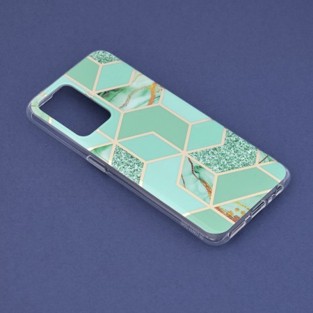 Husa pentru Oppo Reno7 5G / Find X5 Lite 5G - Techsuit Marble Series - Green Hex