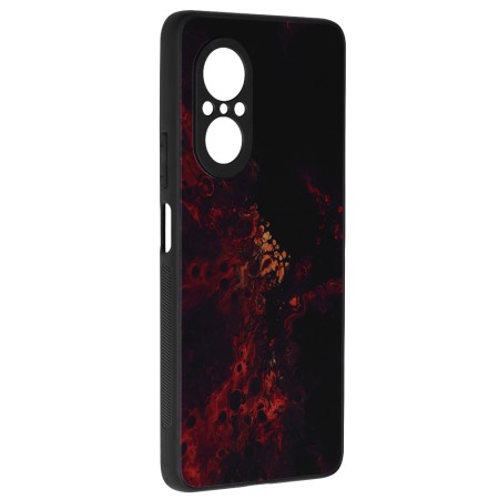 Husa pentru Huawei nova 9 SE - Techsuit Glaze Series - Red Nebula