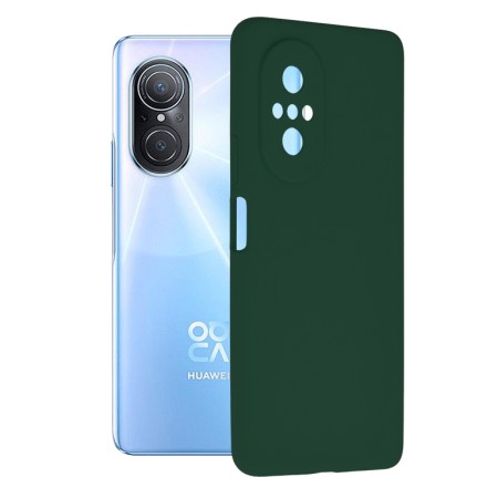 Husa pentru Huawei nova 9 SE - Techsuit Soft Edge Silicone - Dark Green