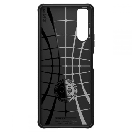 Husa pentru Sony Xperia 10 IV - Spigen Rugged Armor - Black