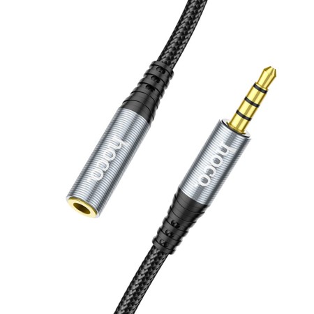 Cablu Audio Jack la Jack 1m - Hoco (UPA20) - Grey