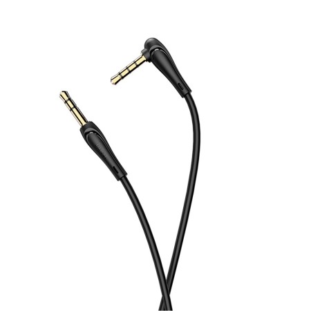 Cablu Audio Jack la Jack cu microfon 1m - Hoco (UPA15) - Black