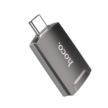 Adaptor OTG Type-C la HDMI 4K 30Hz - Hoco (UA19) - Grey