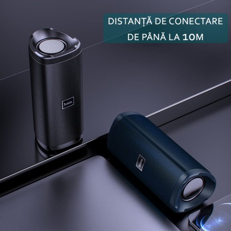 Boxa Portabila Bluetooth 5.0, 2x5W - Hoco Bella (HC4) - Blue