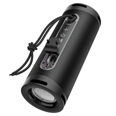 Boxa Portabila Bluetooth 5.1, 2x5W - Hoco Dazzling pulse (HC9) - Black