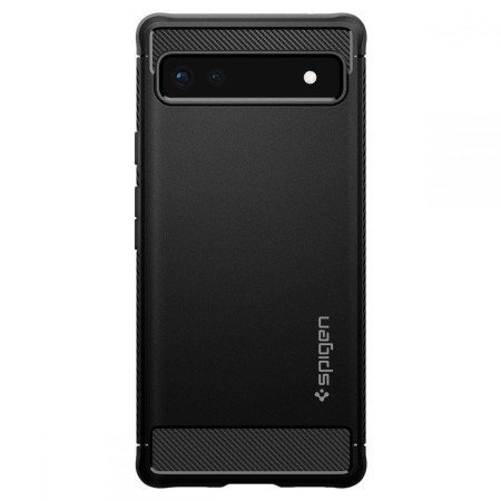 Husa pentru Google Pixel 6a - Spigen Rugged Armor - Black