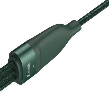 Cablu de Date USB la Lightning, Micro-USB, Type-C 66W, 1.2m - Baseus Flash Series (CA1T3-06) - Green