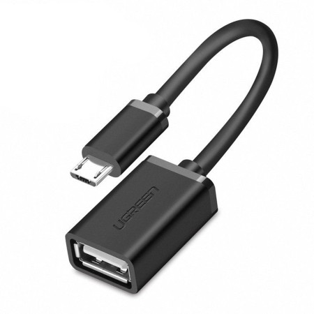 Adaptor USB to Micro-USB 480Mbps, 15cm - Ugreen (10396) - Black