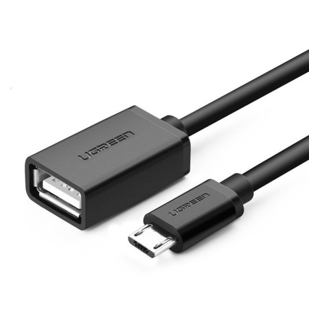 Adaptor USB to Micro-USB 480Mbps, 15cm - Ugreen (10396) - Black