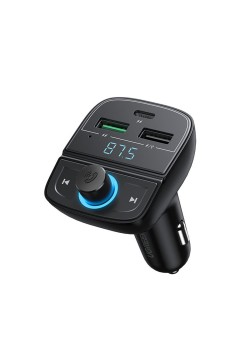 Incarcator Auto cu Modulator FM 2xUSB-A, 1xType-C, 31.5W - Ugreen (80910) - Black