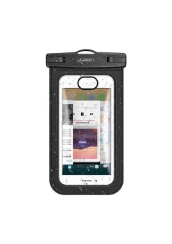 Husa Waterproof pentru Telefon 6 inch - Ugreen (50919) - Black