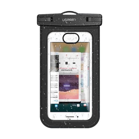 Husa Waterproof pentru Telefon 6 inch - Ugreen (50919) - Black