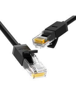 Cablu de Internet RJ45 la RJ45 Cat 6 1000Mbps, 0.5m - Ugreen (20158) - Black