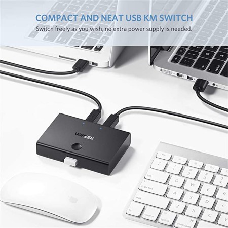 Switcher 2xUSB-B, 480Mbps - Ugreen (30345) - Black