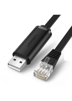 Cablu de Internet USB-A la RJ45 3m - Ugreen (60813) - Black