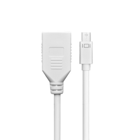 Convertor Mini DisplayPort la DisplayPort 4kat2k, 15cm - Ugreen (10445) - White