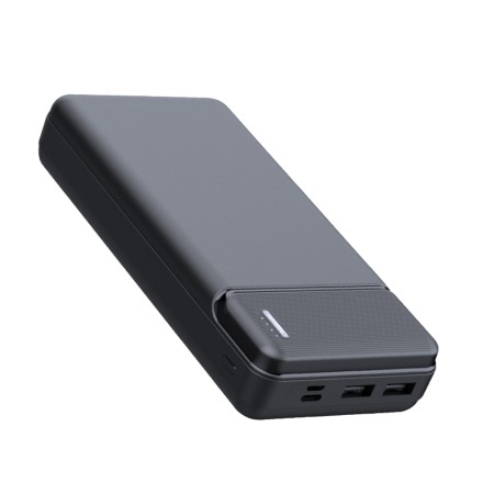 Baterie Externa 10000mAh, Lumini LED - Techsuit (PB-N1) - Black