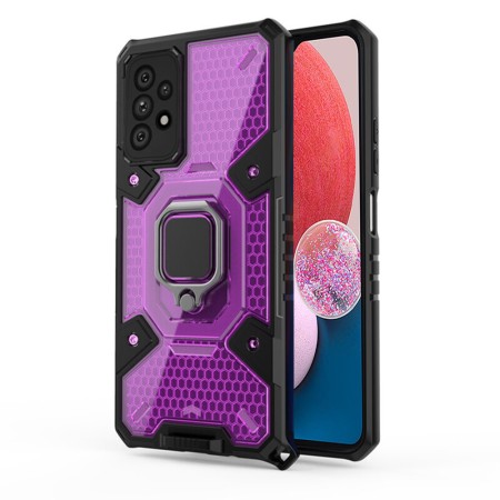 Husa pentru Samsung Galaxy A13 4G - Techsuit Honeycomb Armor - Rose-Violet