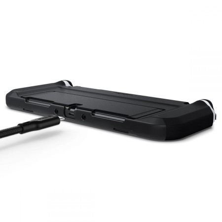 Carcasa pentru Nintendo Switch OLED - Spigen Thin Fit - Black