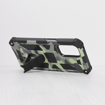 Husa pentru Oppo A54 5G / A74 5G / OnePlus Nord N200 5G - Techsuit Blazor Series - Camo Lime