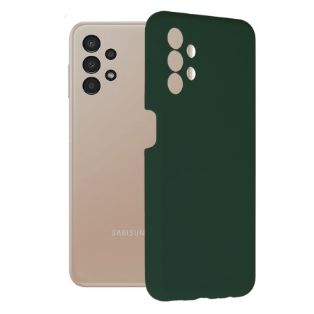 Husa pentru Samsung Galaxy A13 4G - Techsuit Soft Edge Silicone - Dark Green