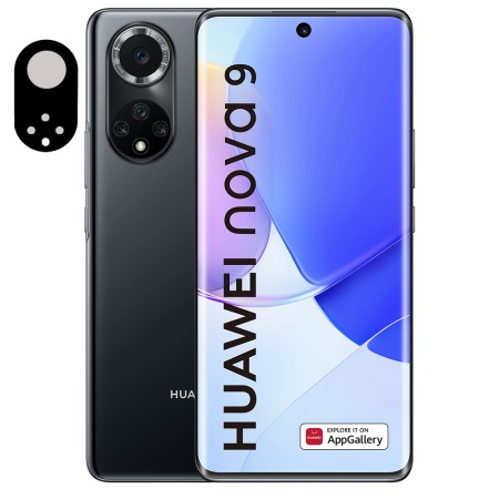 Folie Camera pentru Huawei nova 9 - Mocolo Silk HD PRO Camera Glass - Black