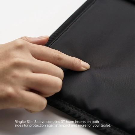 Husa pentru tableta (34 x 28cm) - Ringke Slim Sleeve - Black