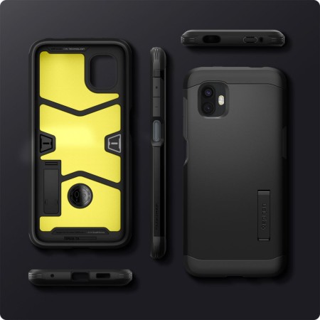 Husa pentru Samsung Galaxy Xcover6 Pro - Spigen Tough Armor - Black