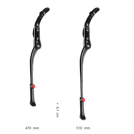 Cric Bicicleta 47-51cm - RockBros Adjustable Lenght (JC1005BK) - Black